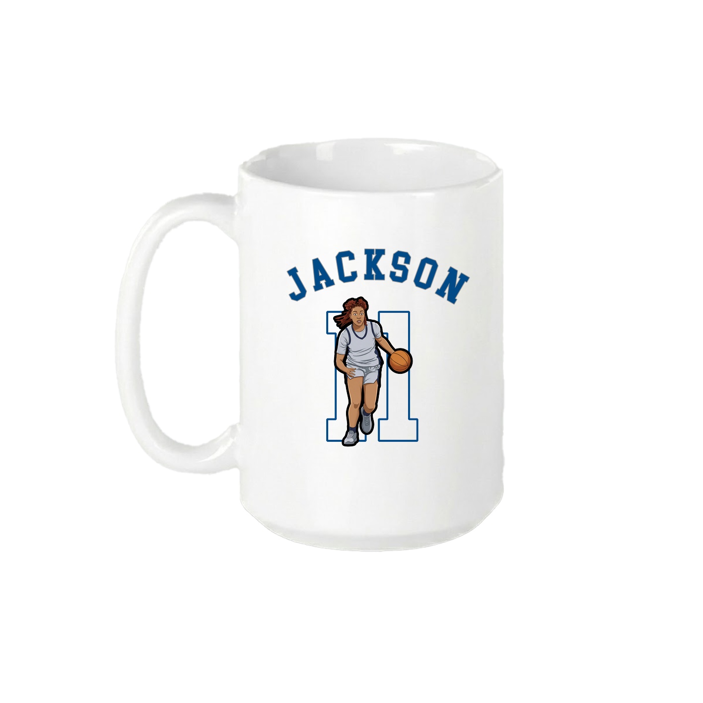 15oz Coffee Mug — Shirsey Arch in White