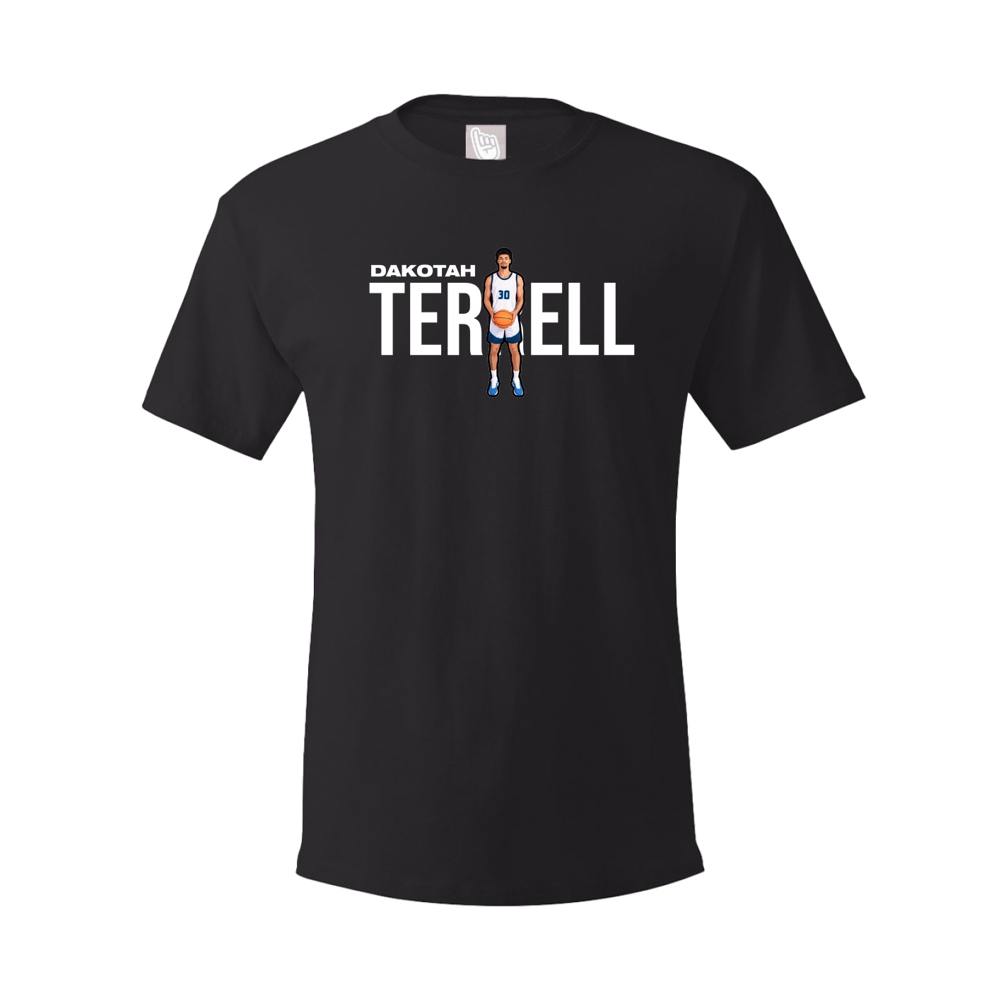 Youth Tee — Player Name in Black