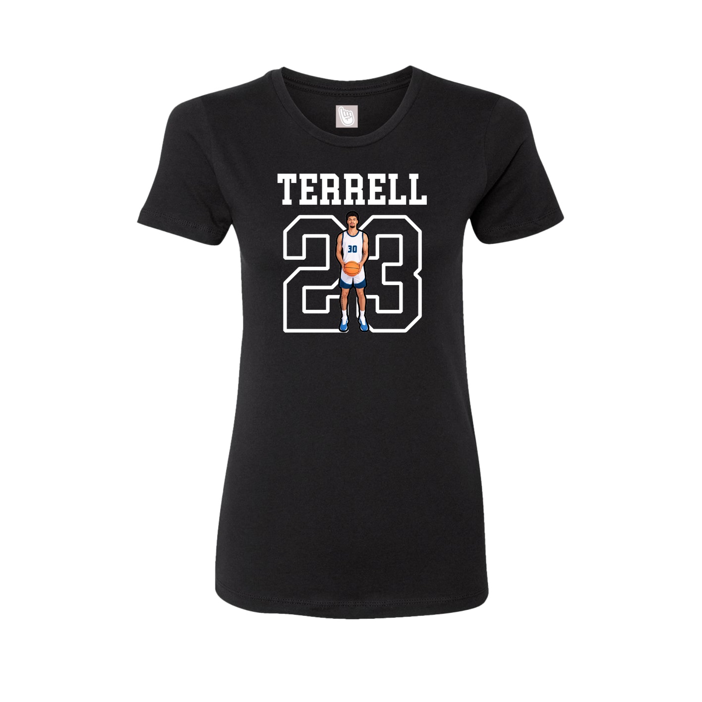 Fitted Women's Tee — Shirsey in Black