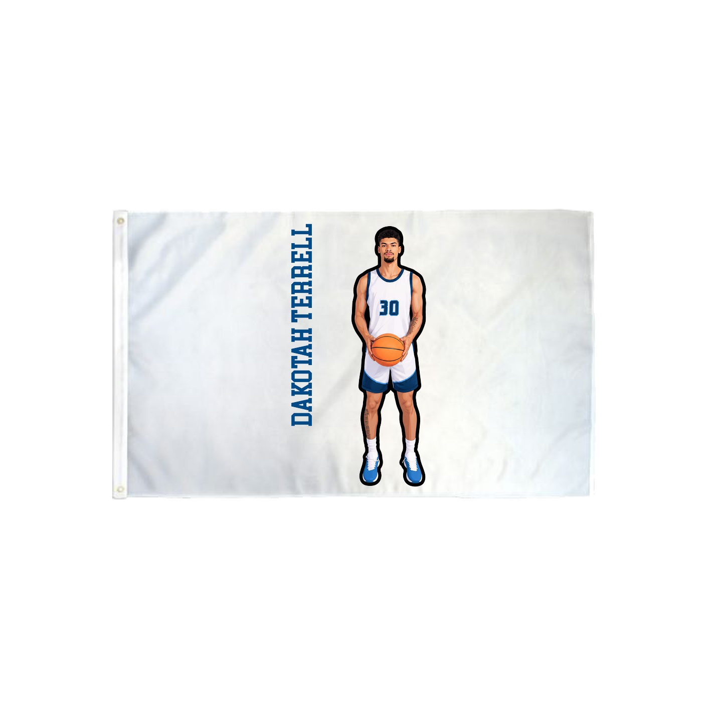 3x5 Flag — Name Vertical in Classic