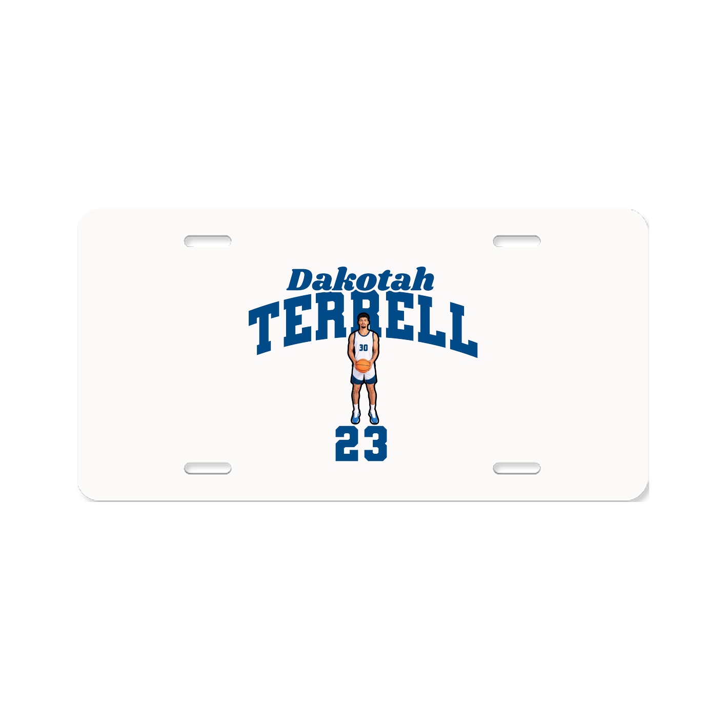 License Plate — Signature Arch in Classic