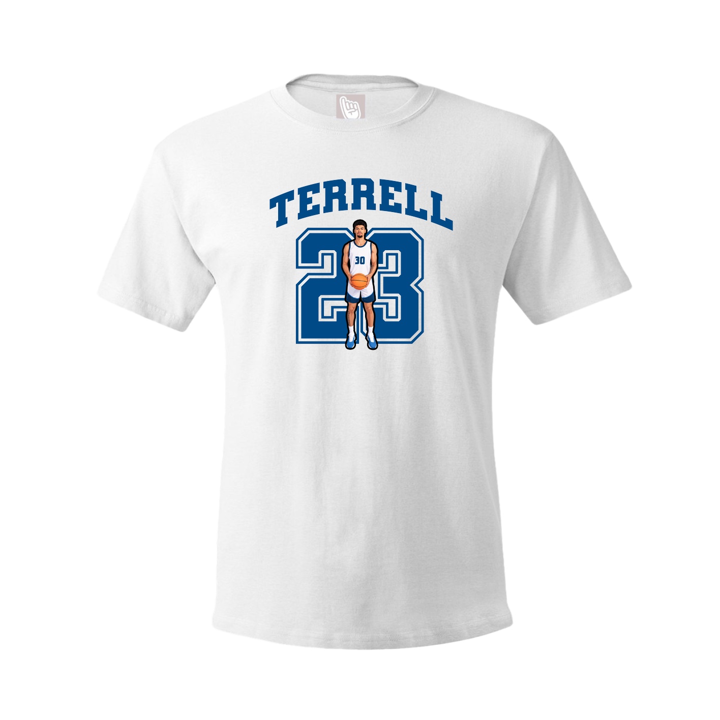 Tee — Number in White