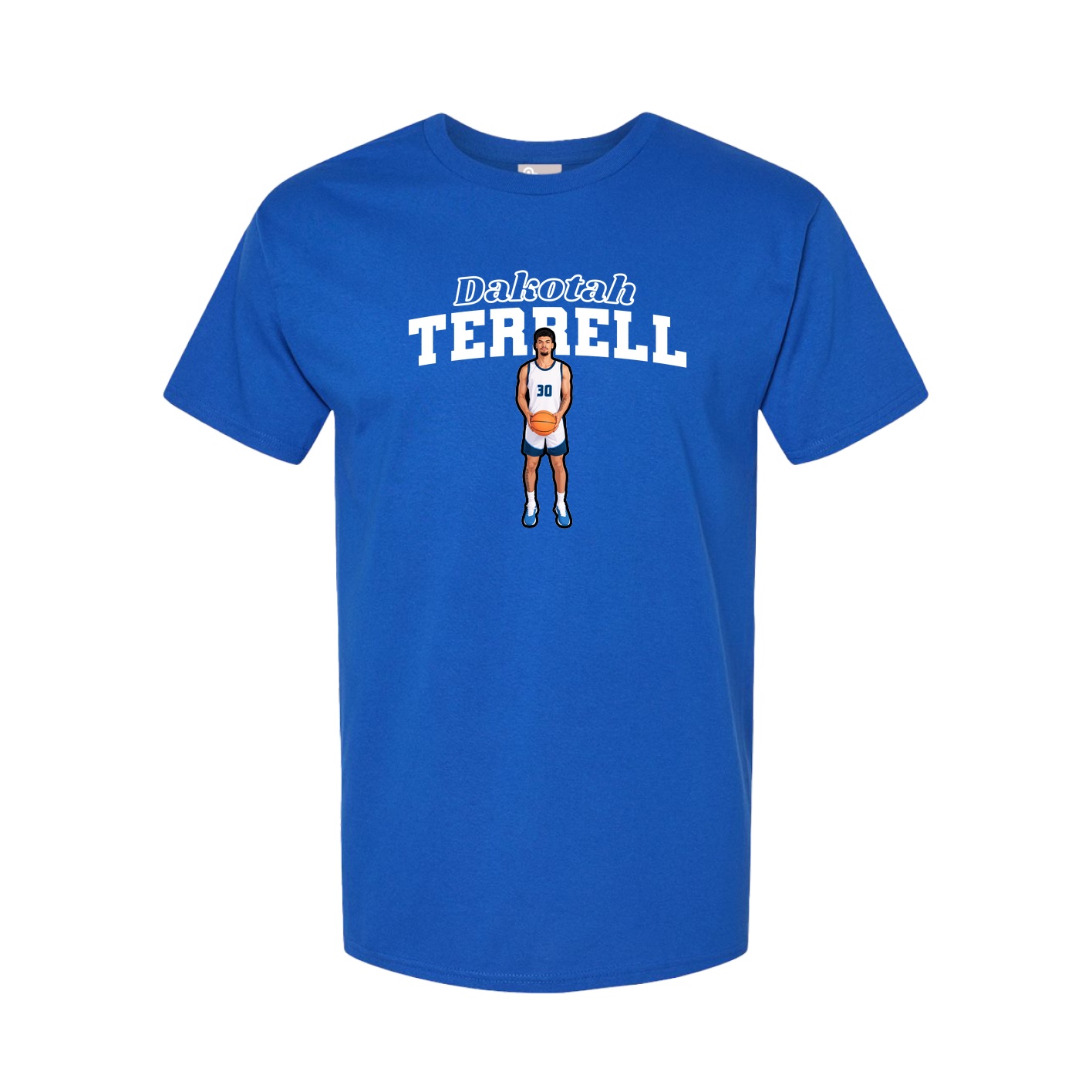 Tee — Name Arch in Royal