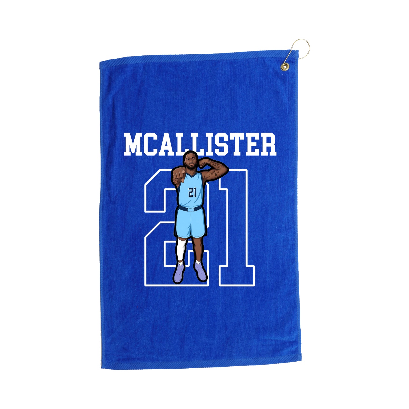 Golf Towel — Shirsey in Royal