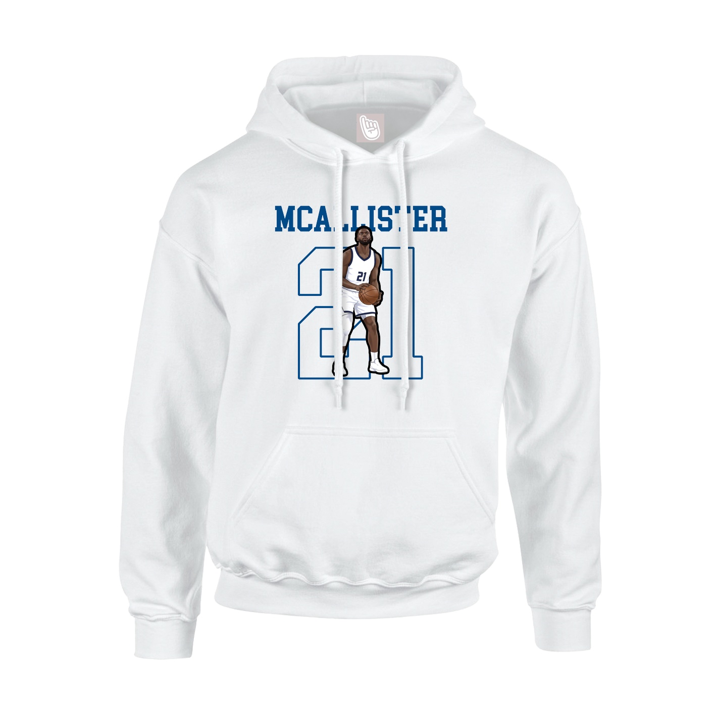 Hoodie — Shirsey in White
