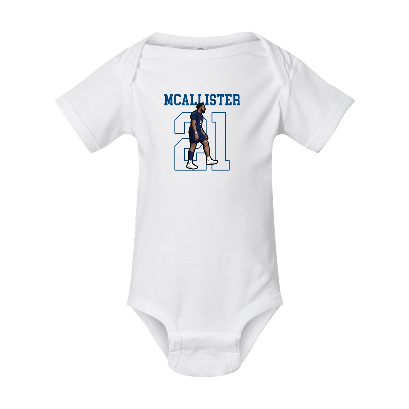 Baby Onesie — Shirsey in White