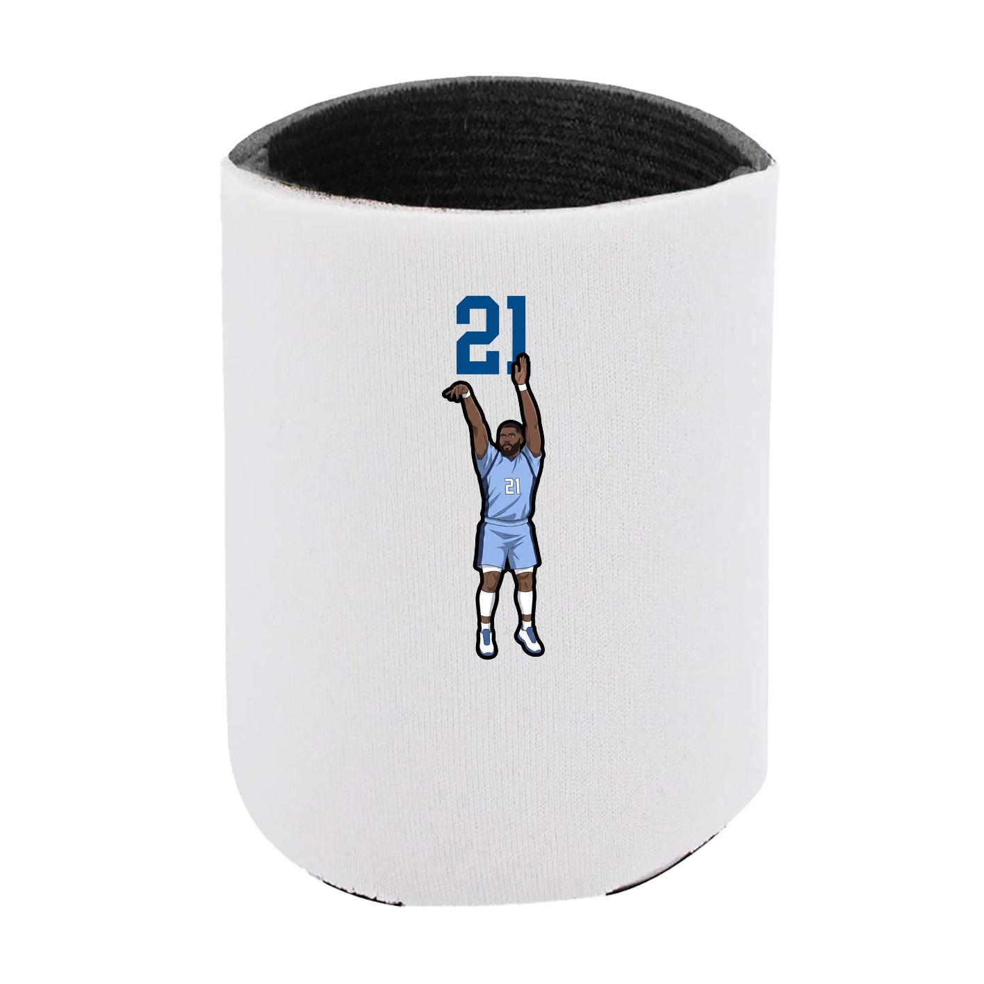 Can Holder — Number Top in White