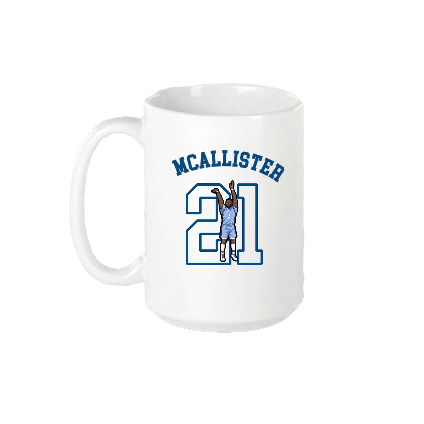 15oz Coffee Mug — Shirsey Arch in White