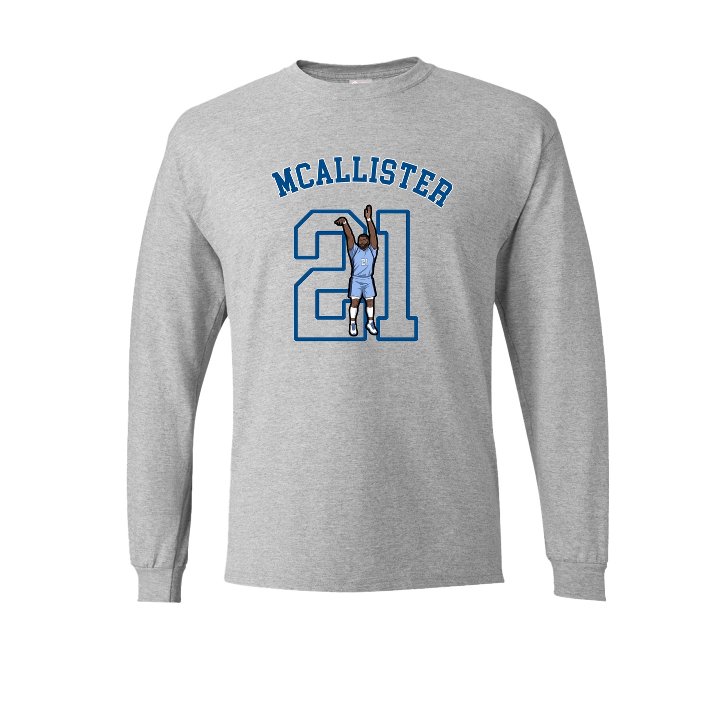 Long Sleeve Tee — Shirsey Arch in Grey