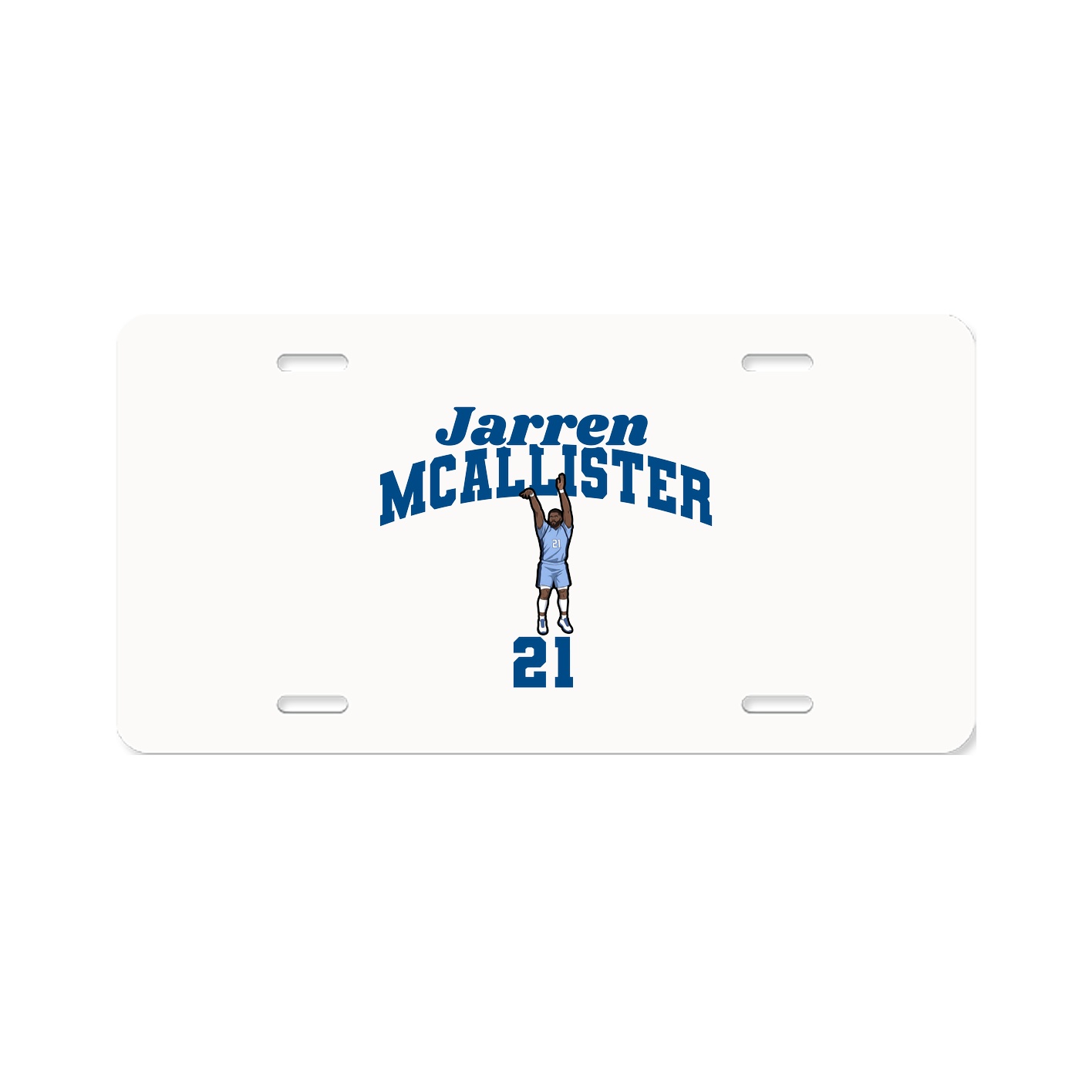 License Plate — Signature Arch in Classic