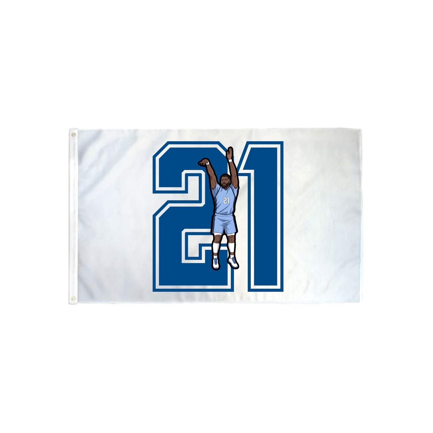 3x5 Flag — Number in Classic