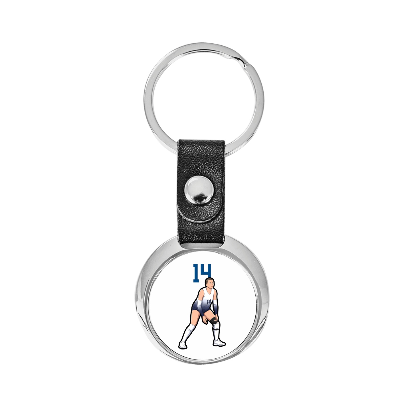 Key Chain — Number Top in Classic
