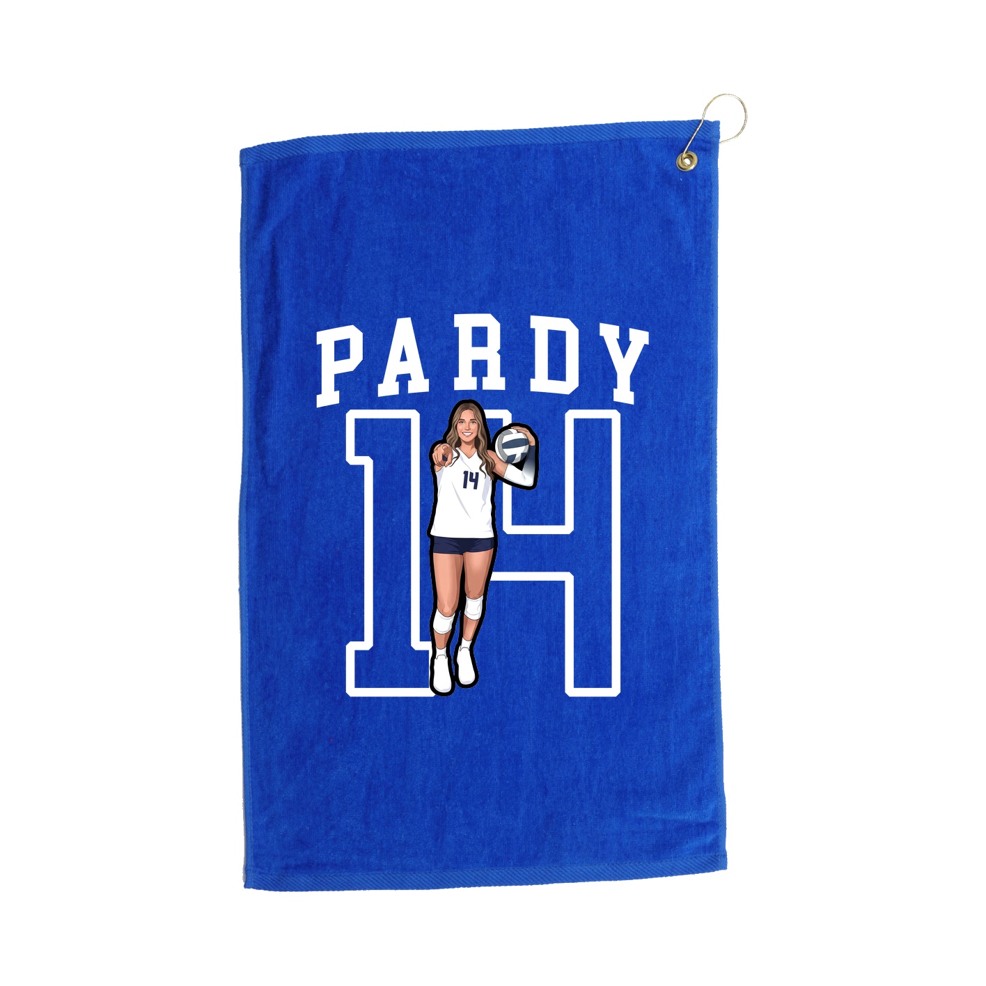 Golf Towel — Shirsey in Royal