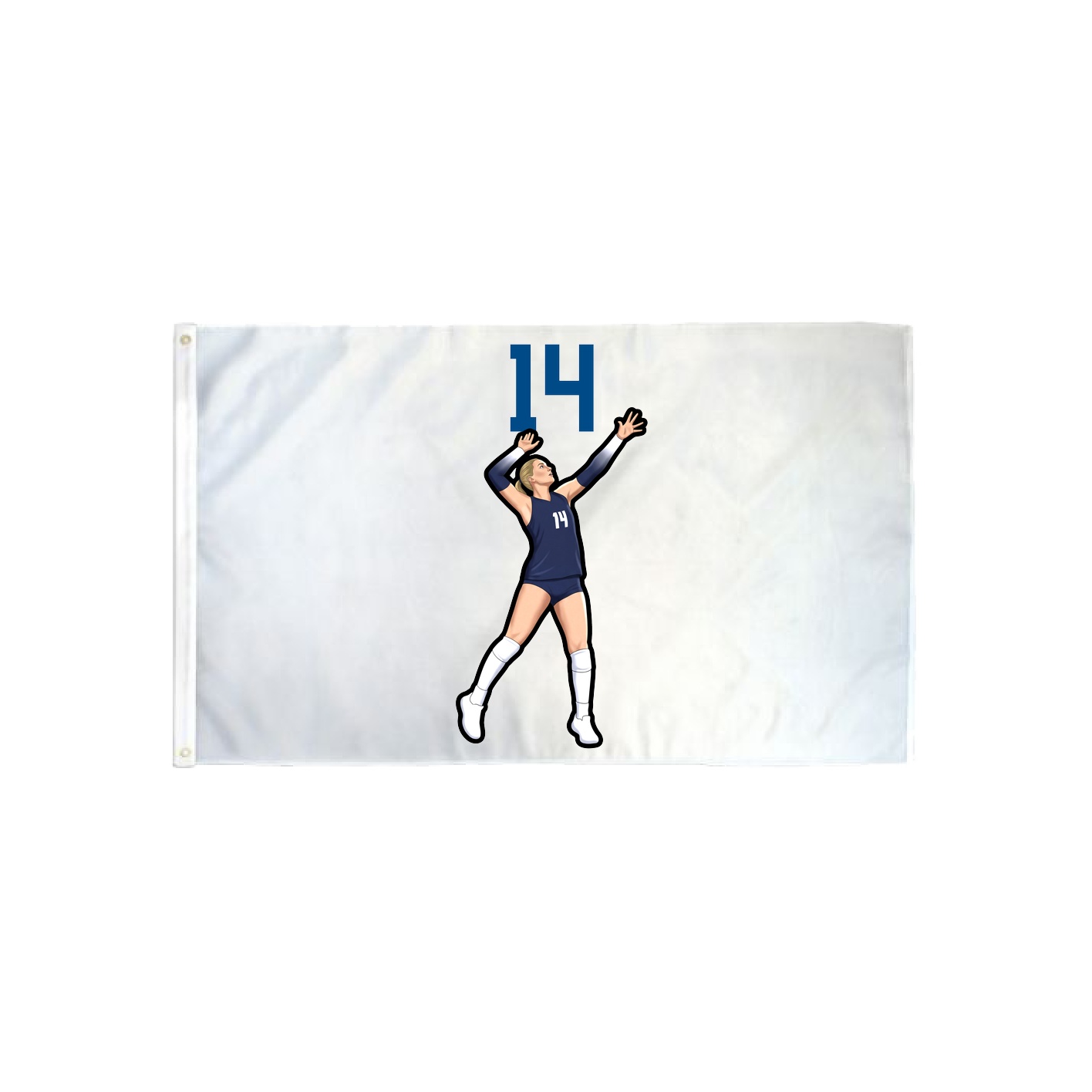 3x5 Flag — Number Top in Classic