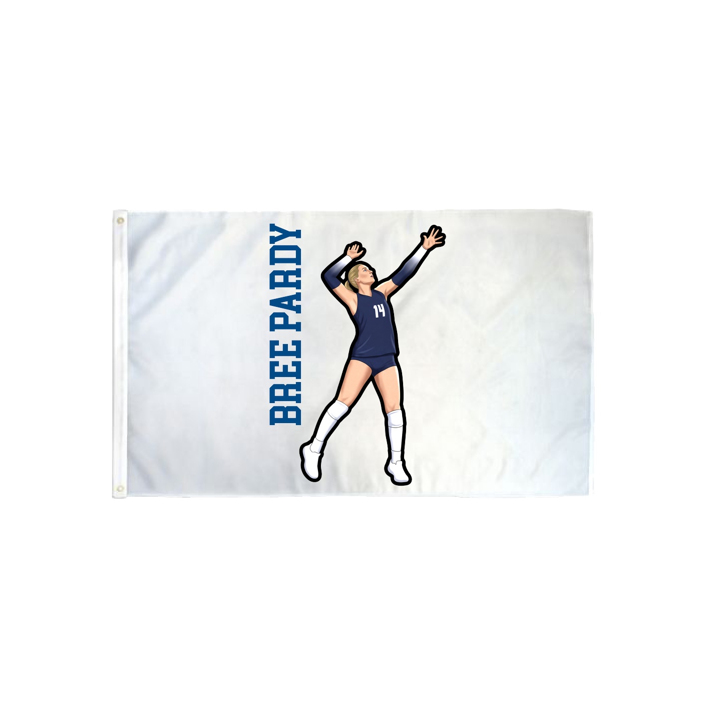 3x5 Flag — Name Vertical in Classic