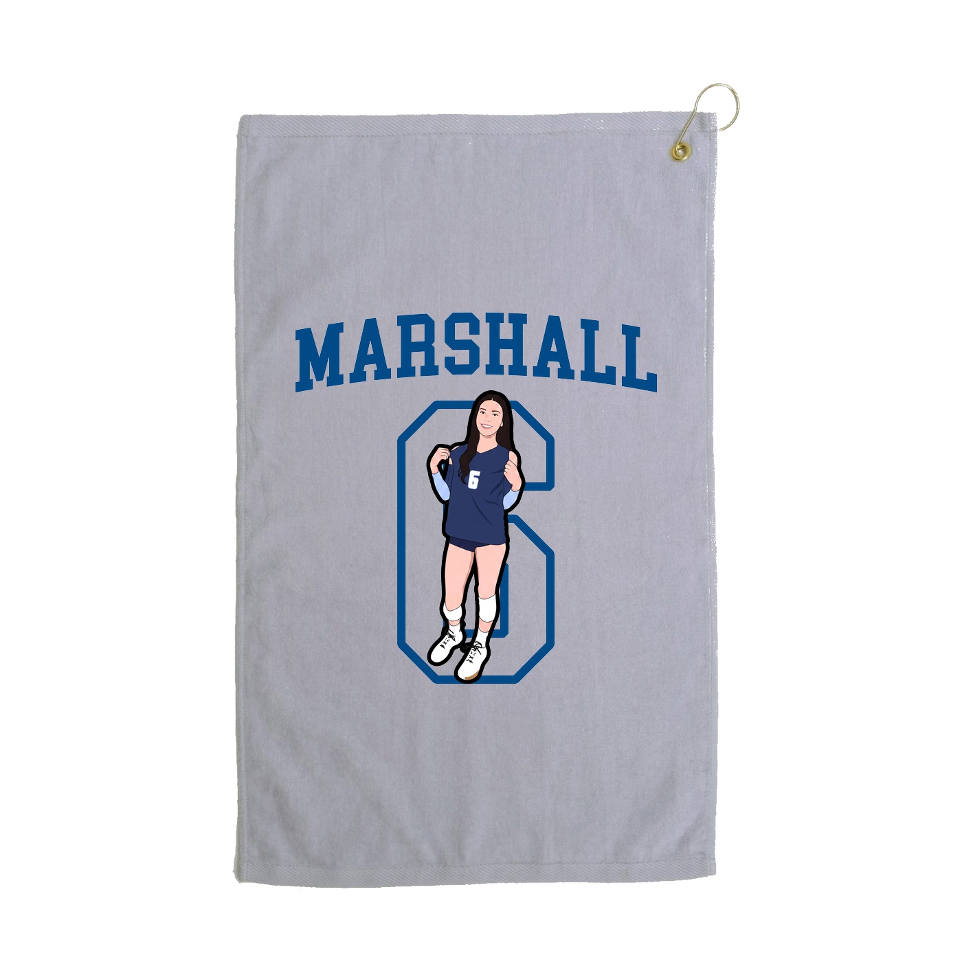 Golf Towel — Shirsey in Grey