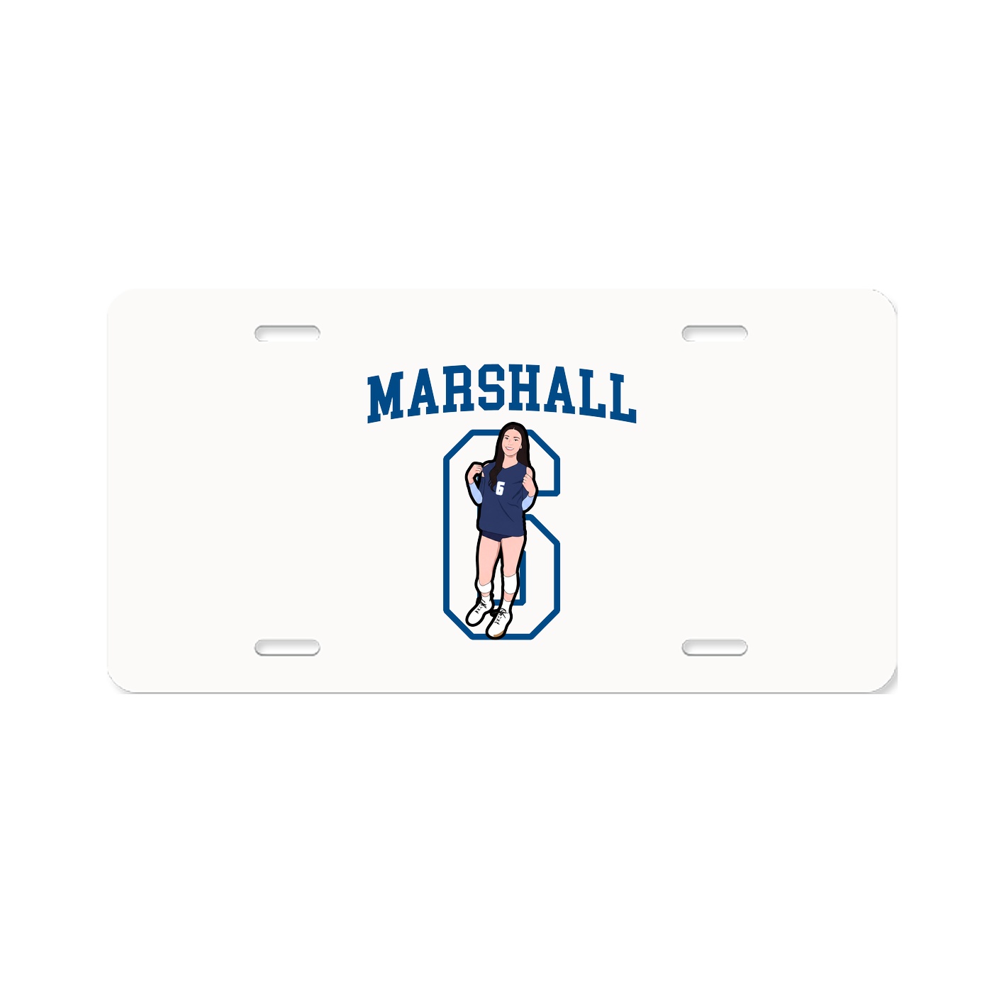 License Plate — Shirsey in Classic