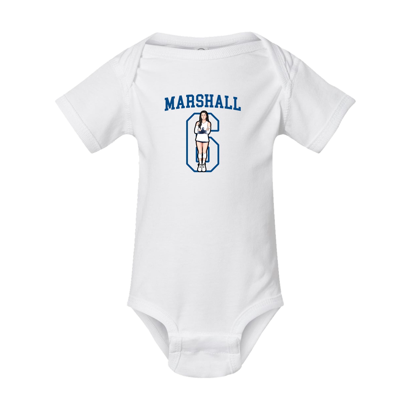 Baby Onesie — Shirsey in White