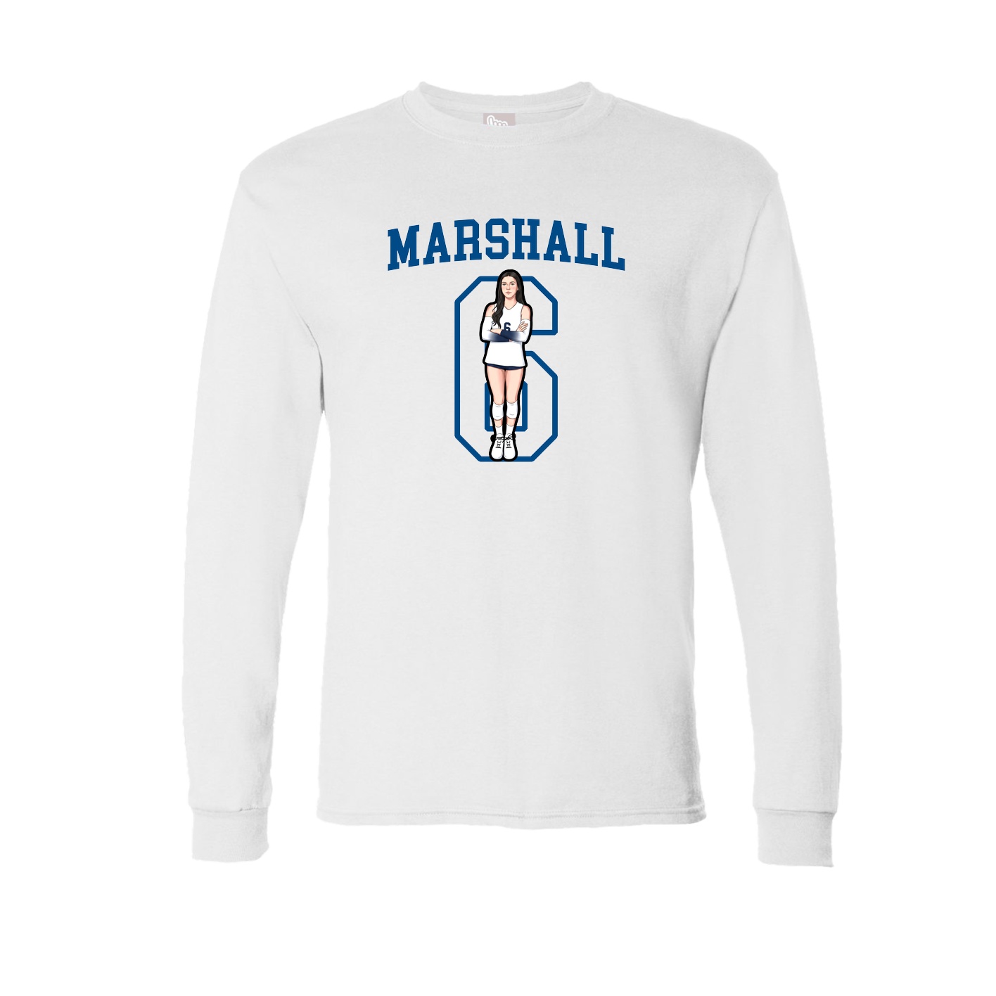Long Sleeve Tee — Shirsey in White