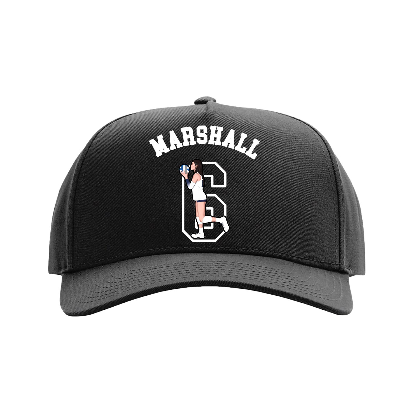 Full Fabric Five-Panel Champ Cap