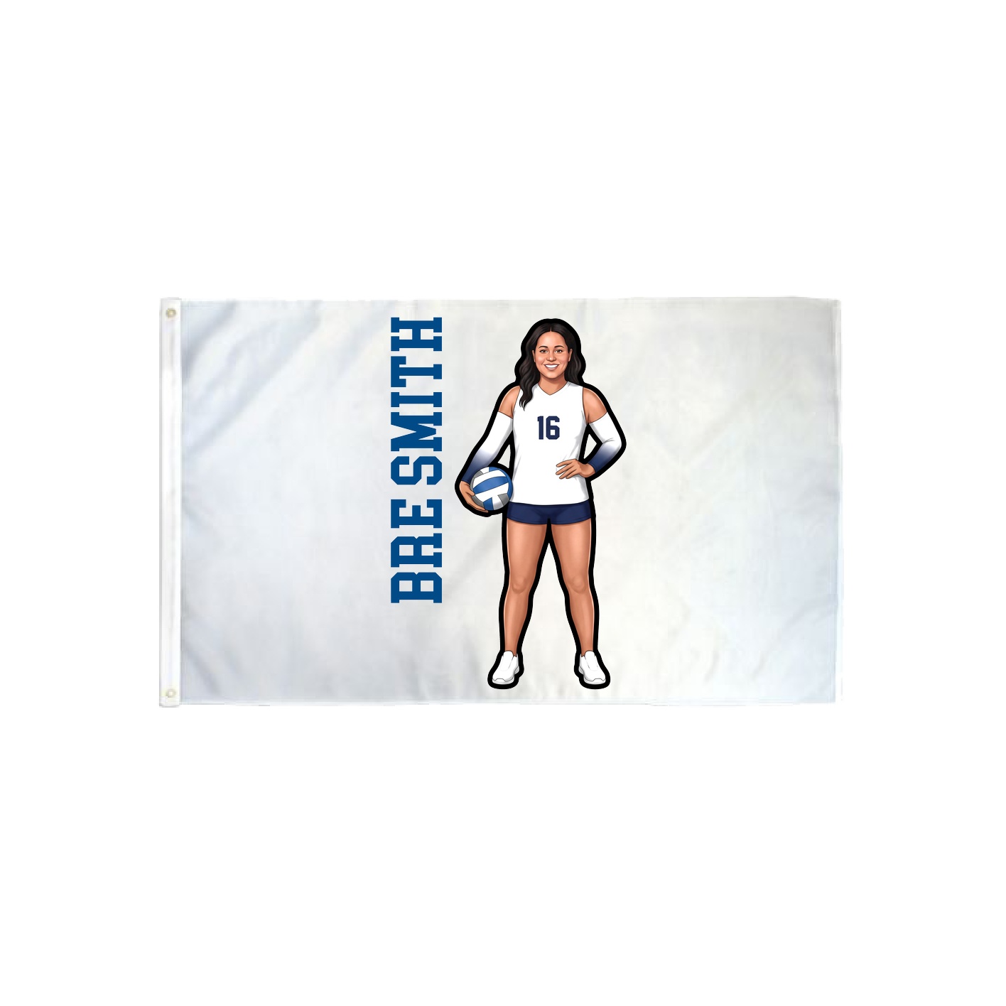 3x5 Flag — Name Vertical in Classic