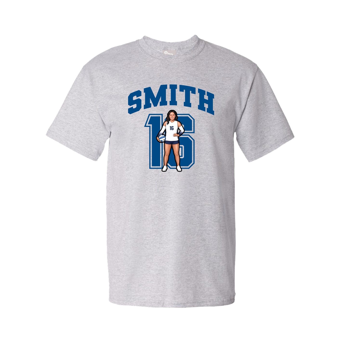Tee — Number in Grey