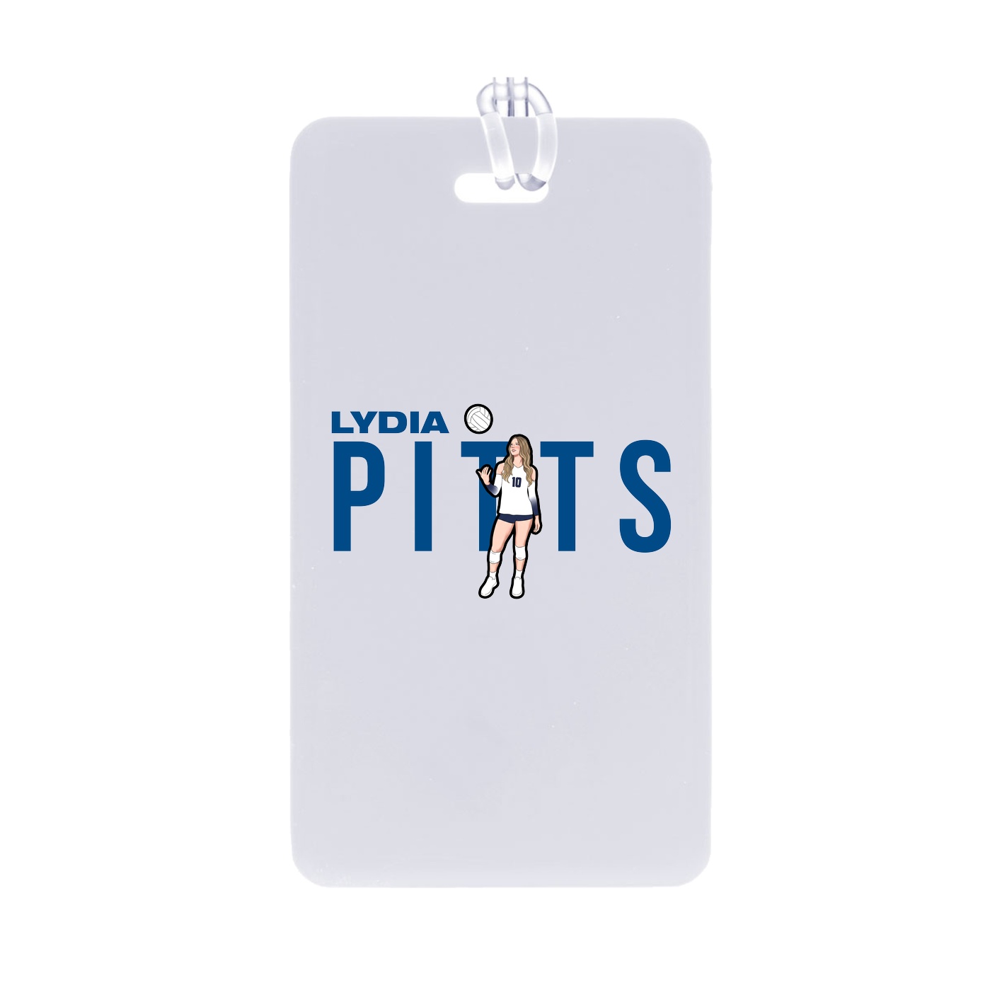 Bag Tag — Player Name in Classic