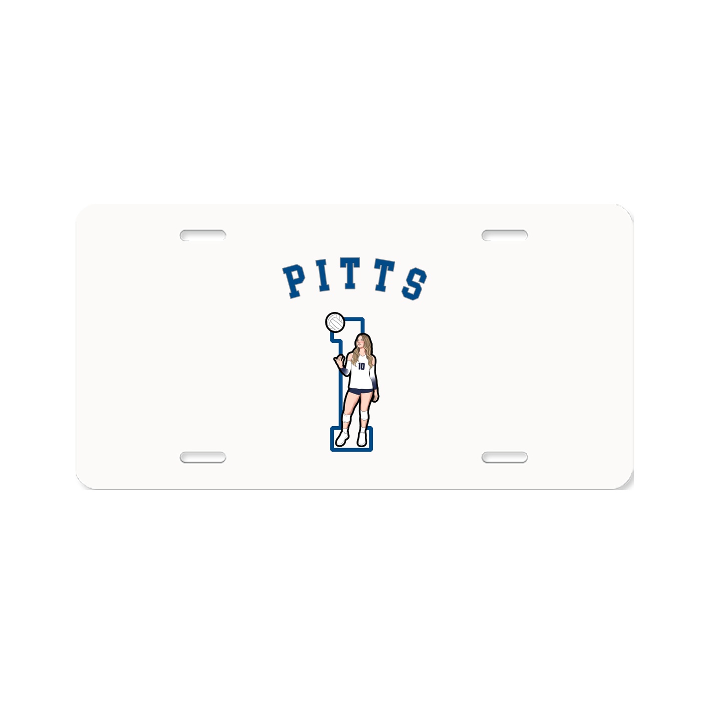 License Plate — Shirsey Arch in Classic