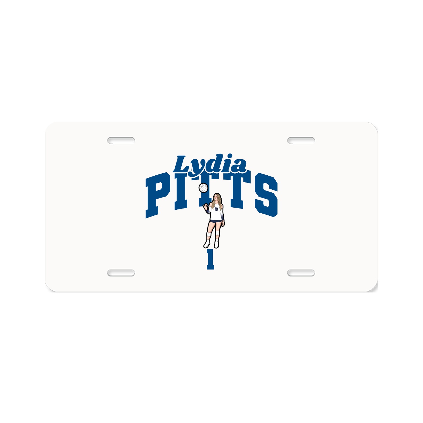 License Plate — Signature Arch in Classic