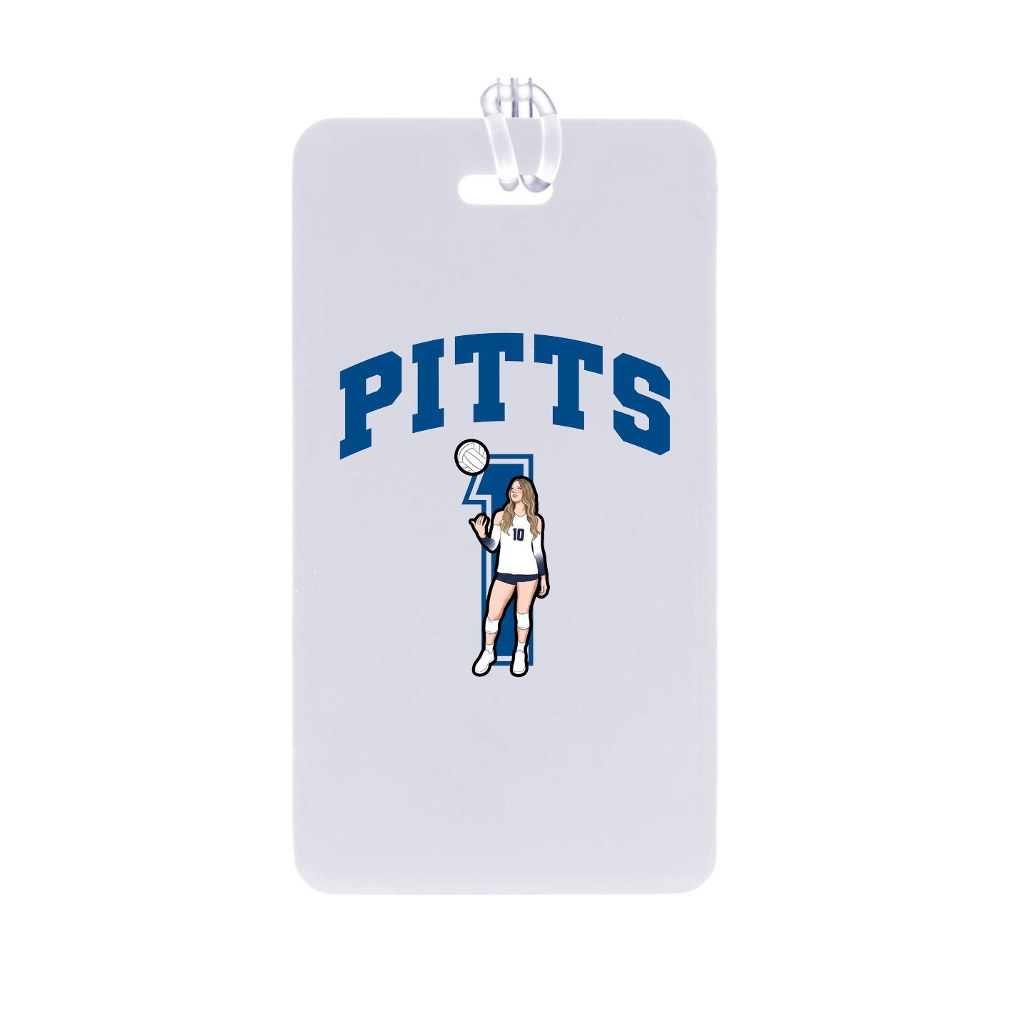 Bag Tag — Number in Classic