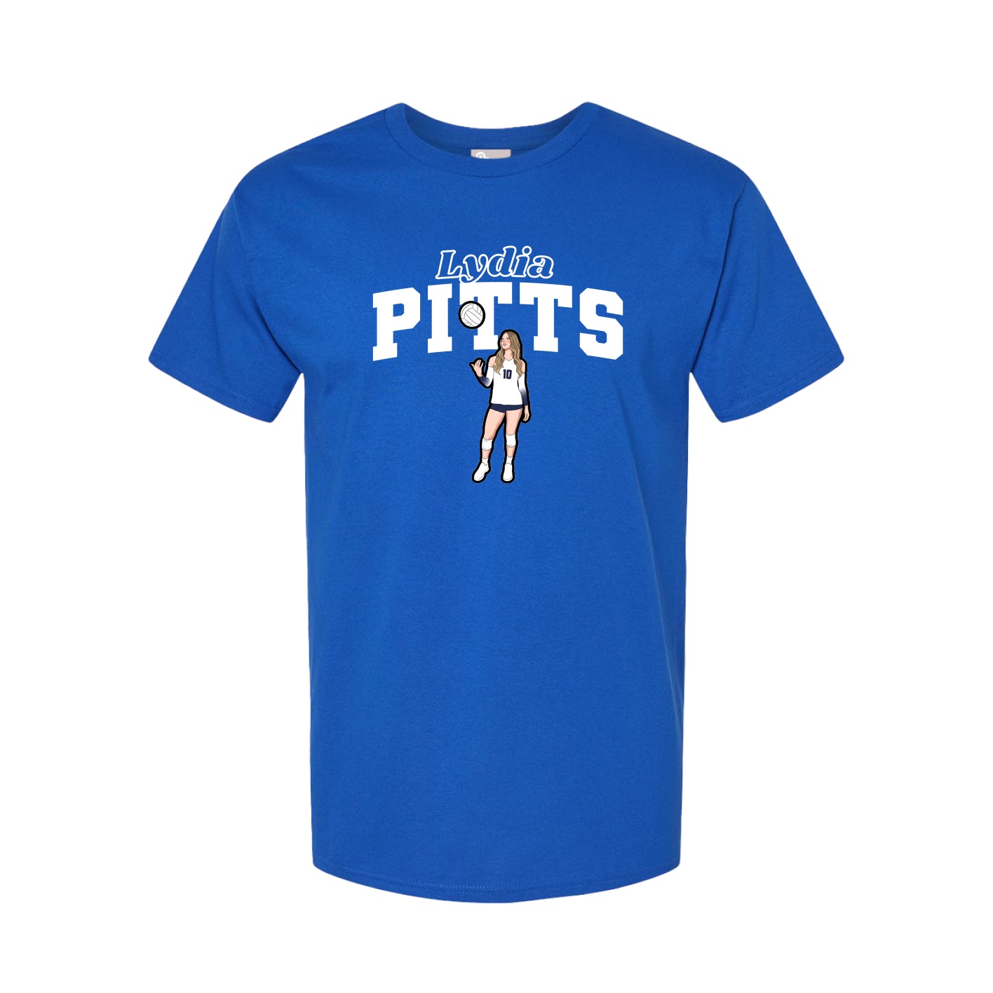 Tee — Name Arch in Royal