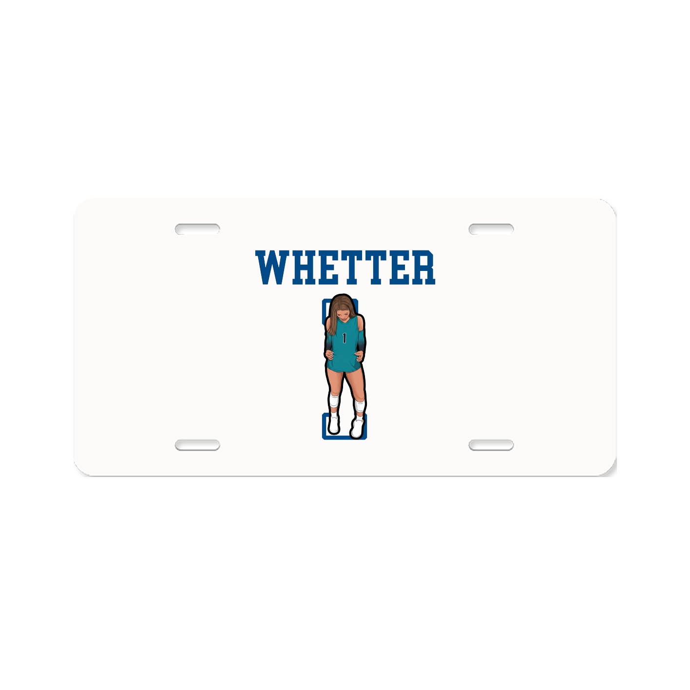 License Plate — Shirsey in Classic