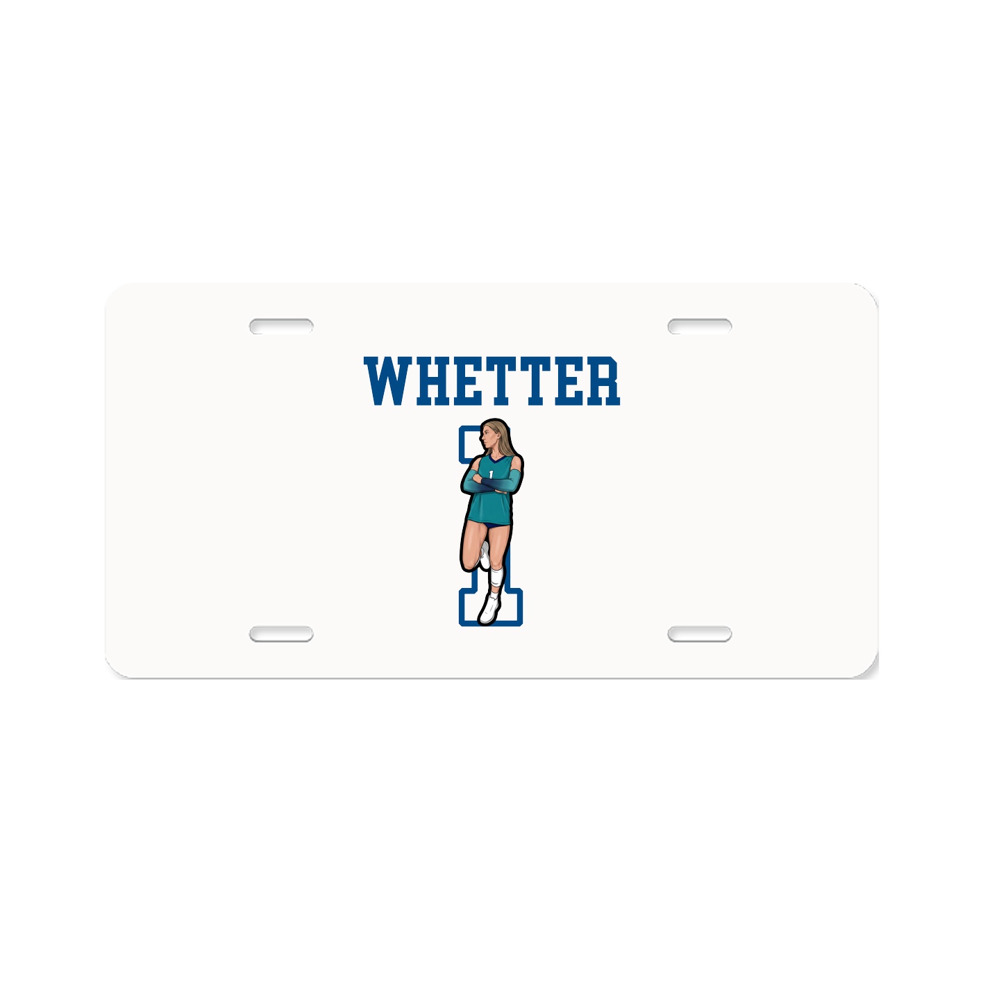 License Plate — Shirsey in Classic
