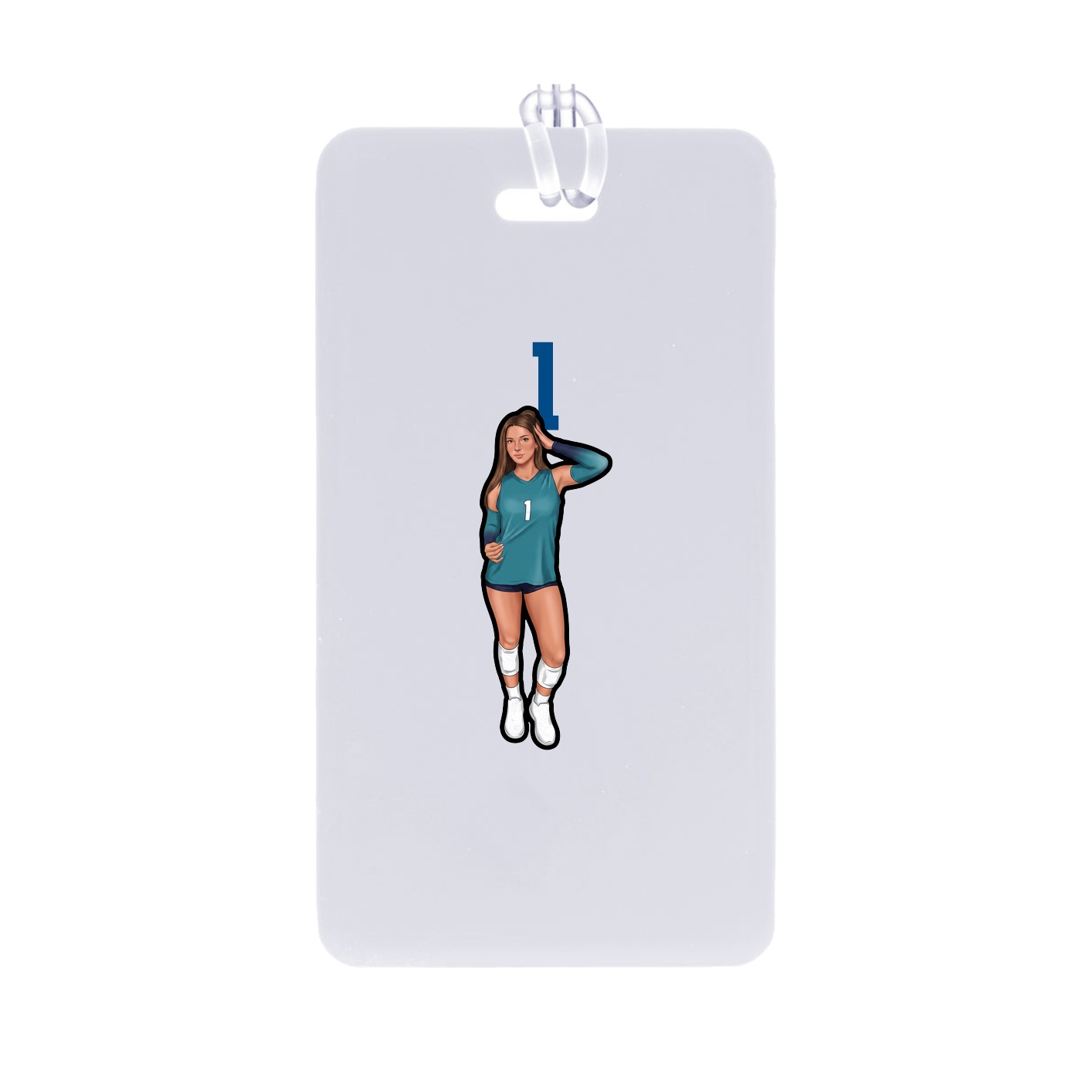 Bag Tag — Number Top in Classic