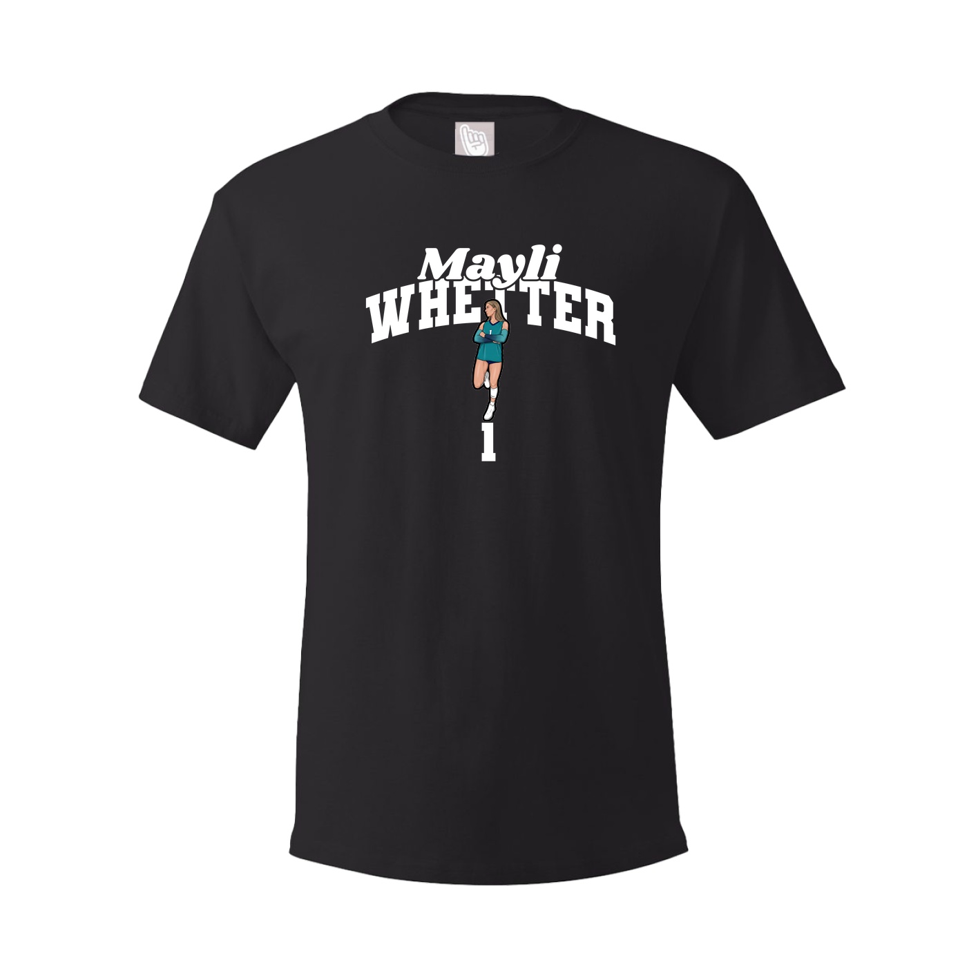 Youth Tee — Signature Arch in Black