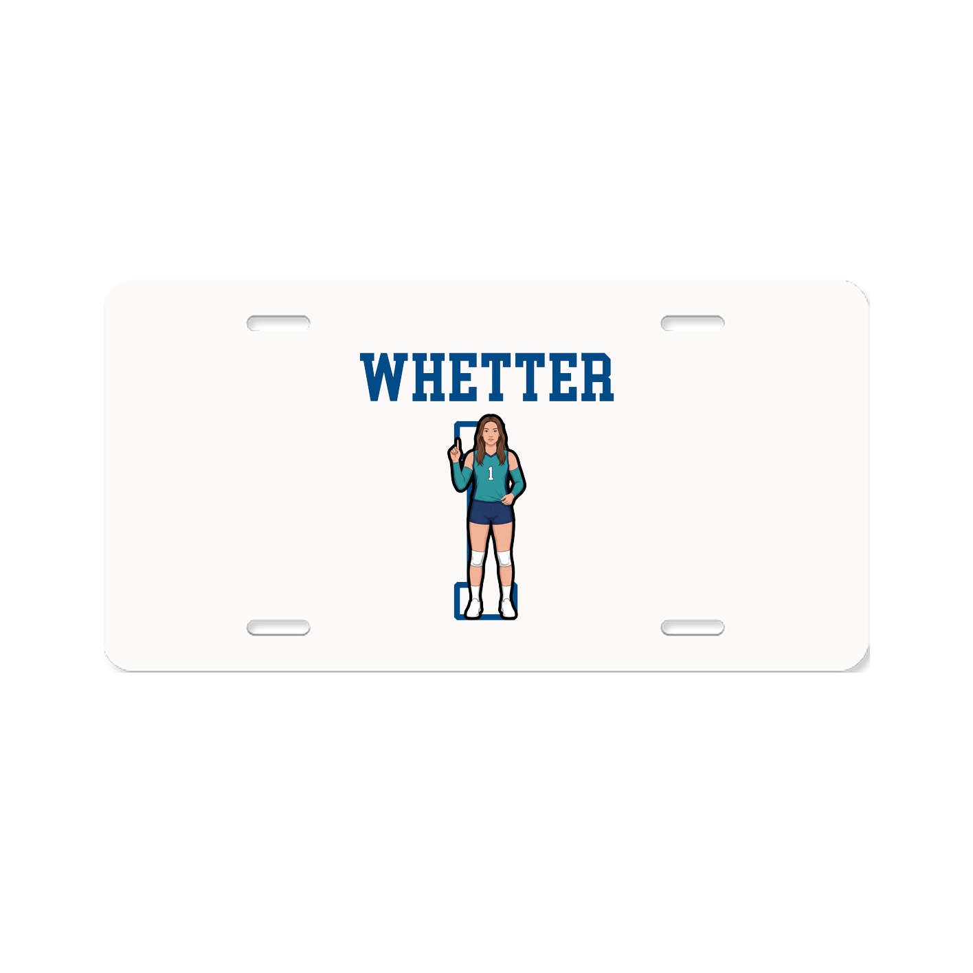 License Plate — Shirsey in Classic