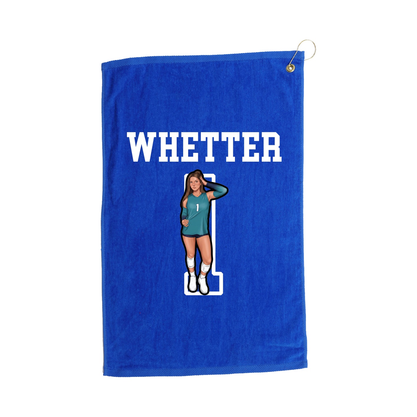 Golf Towel — Shirsey in Royal
