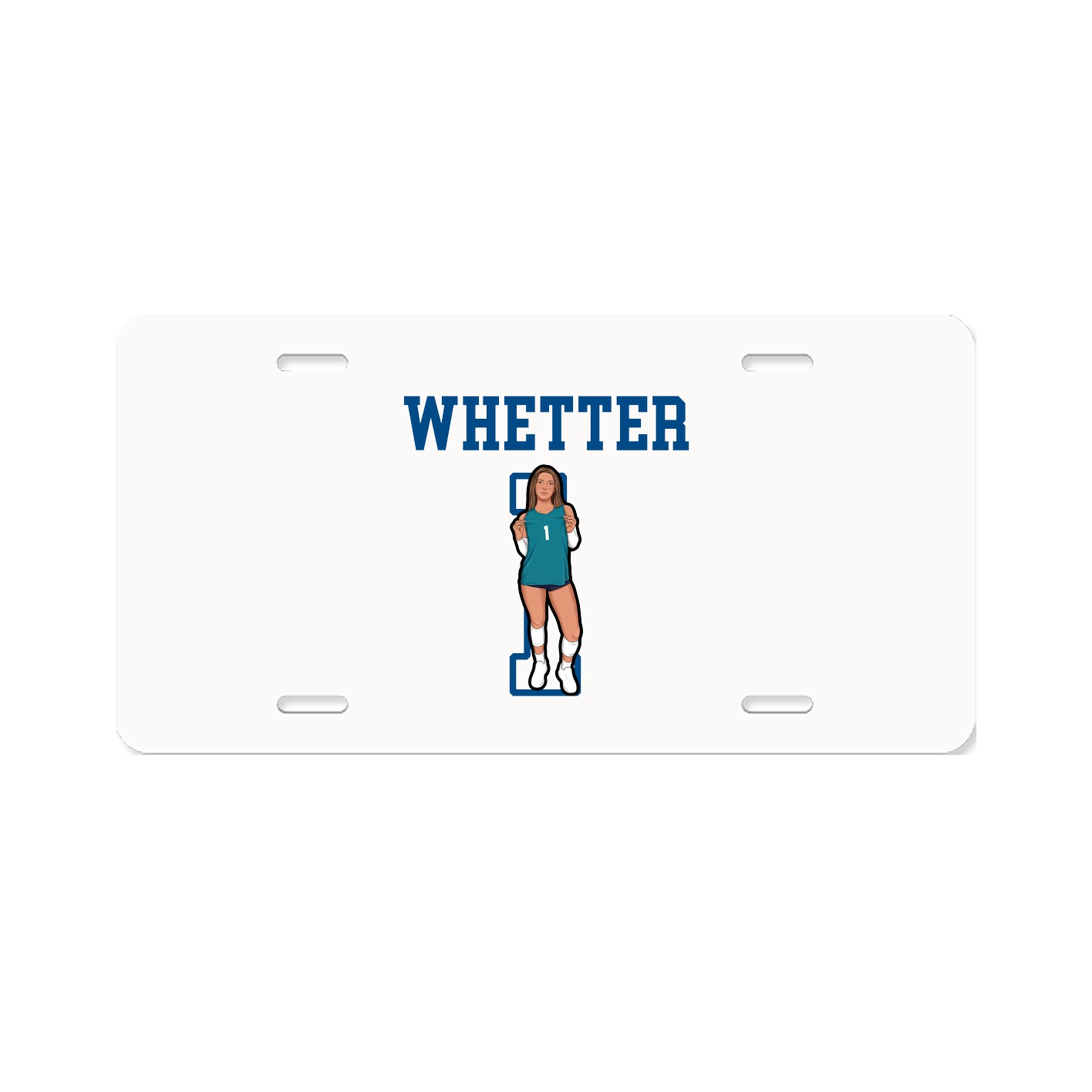 License Plate — Shirsey in Classic