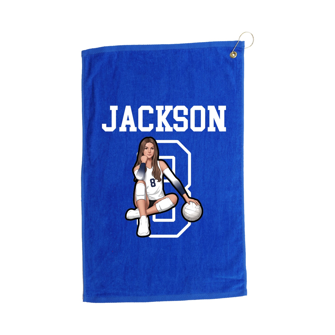 Golf Towel — Shirsey in Royal