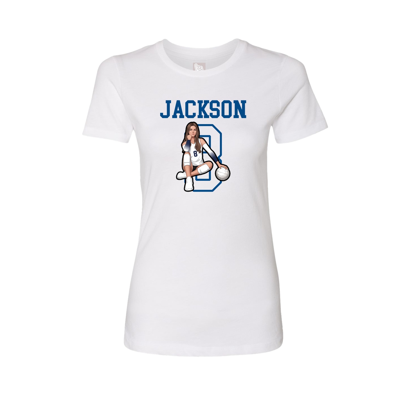 Fitted Women's Tee — Shirsey in White