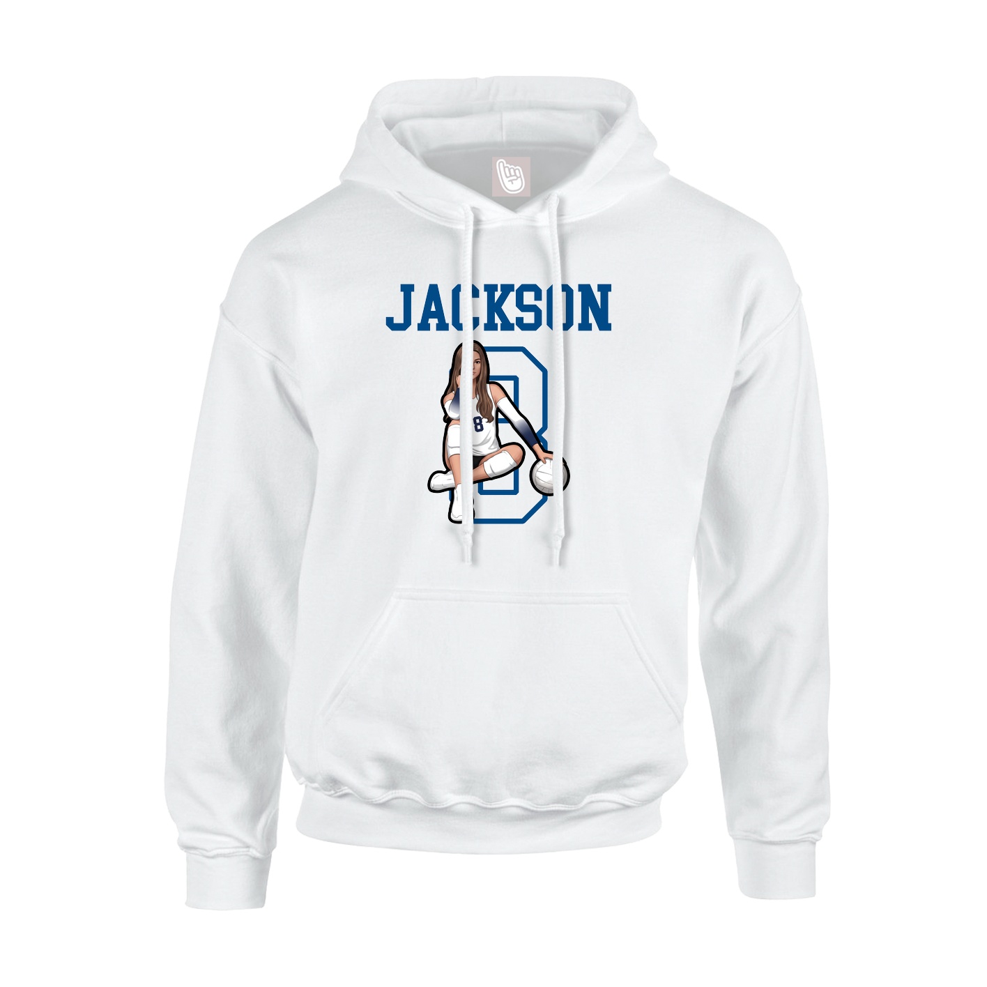 Youth Hoodie — Shirsey in White