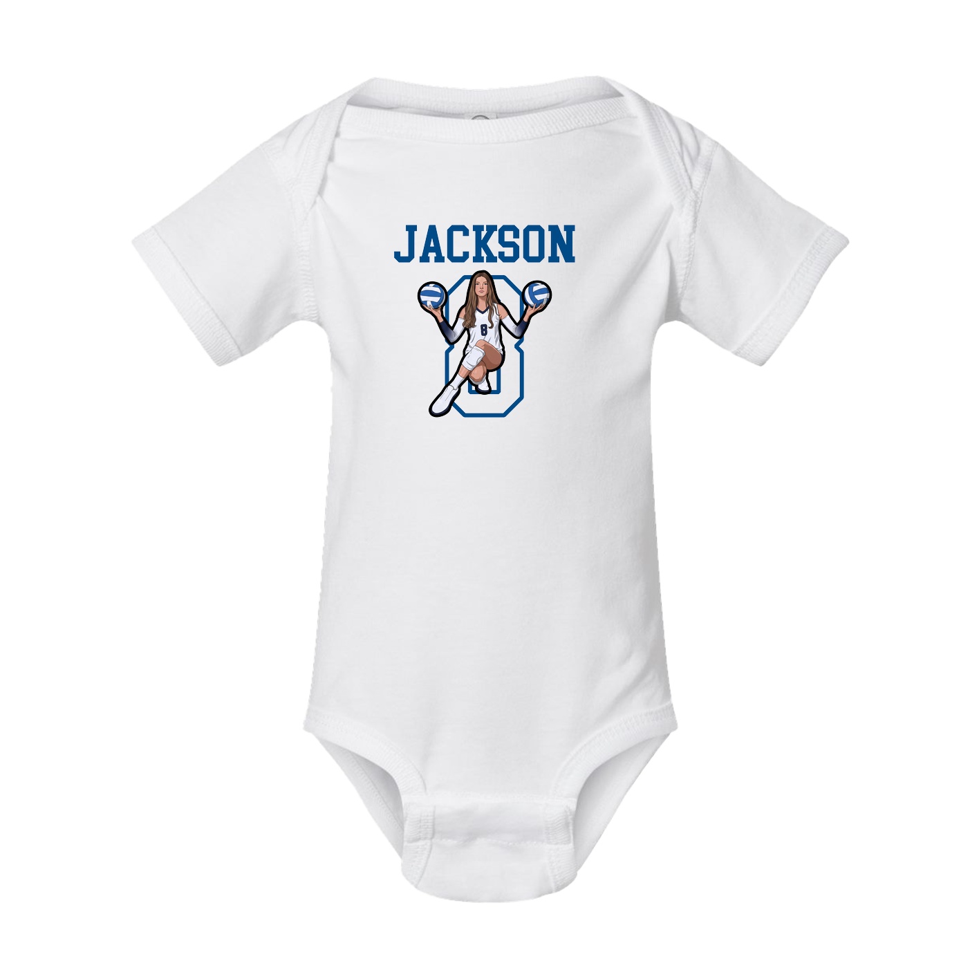 Baby Onesie — Shirsey in White