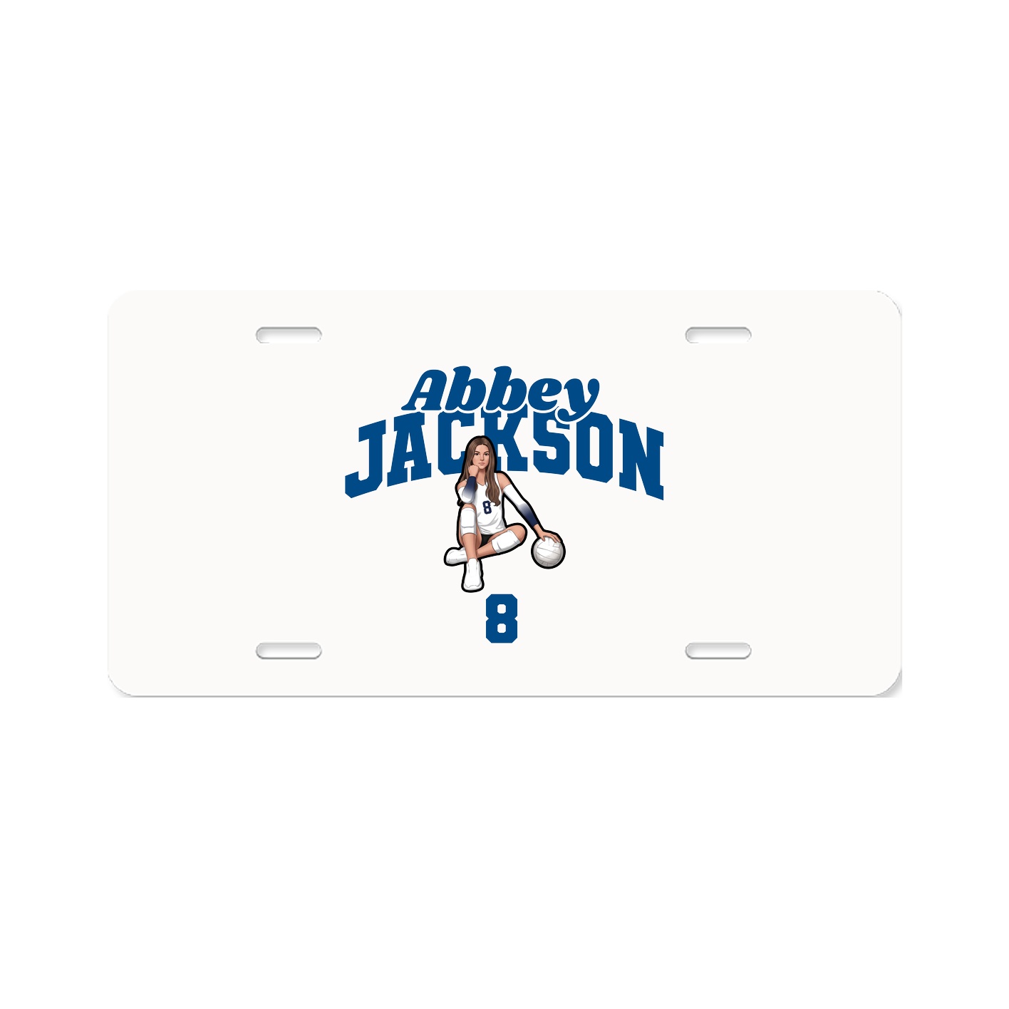 License Plate — Signature Arch in Classic
