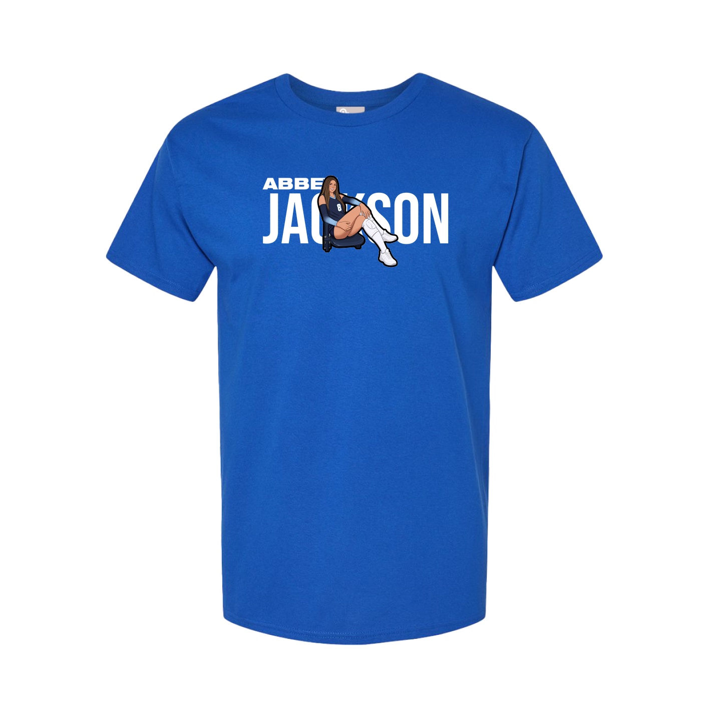 Tee — Player Name in Royal