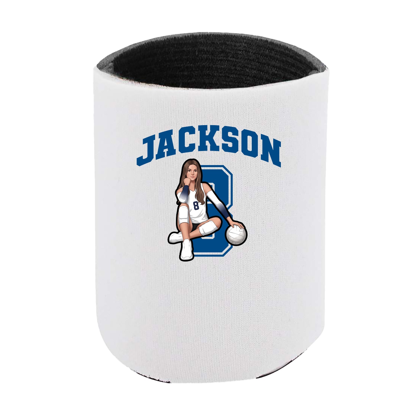 Can Holder — Number in White