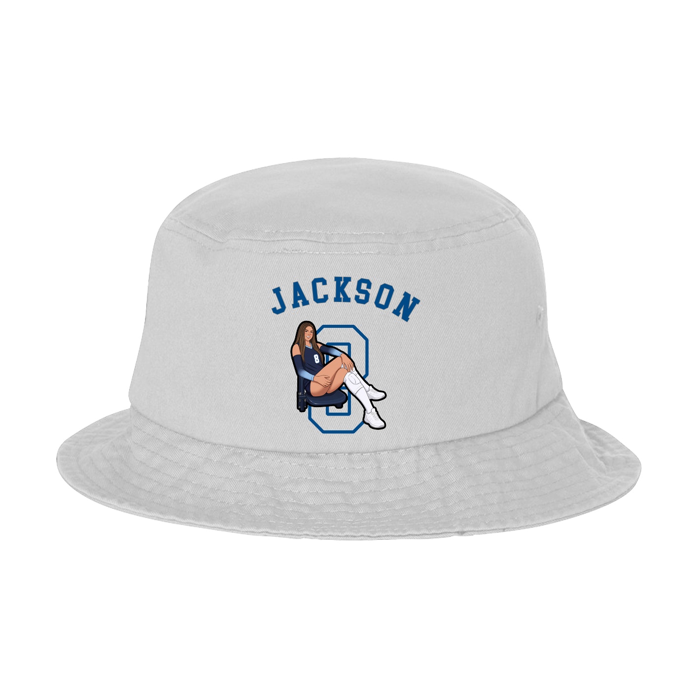 Bucket Cap — Shirsey Arch in White