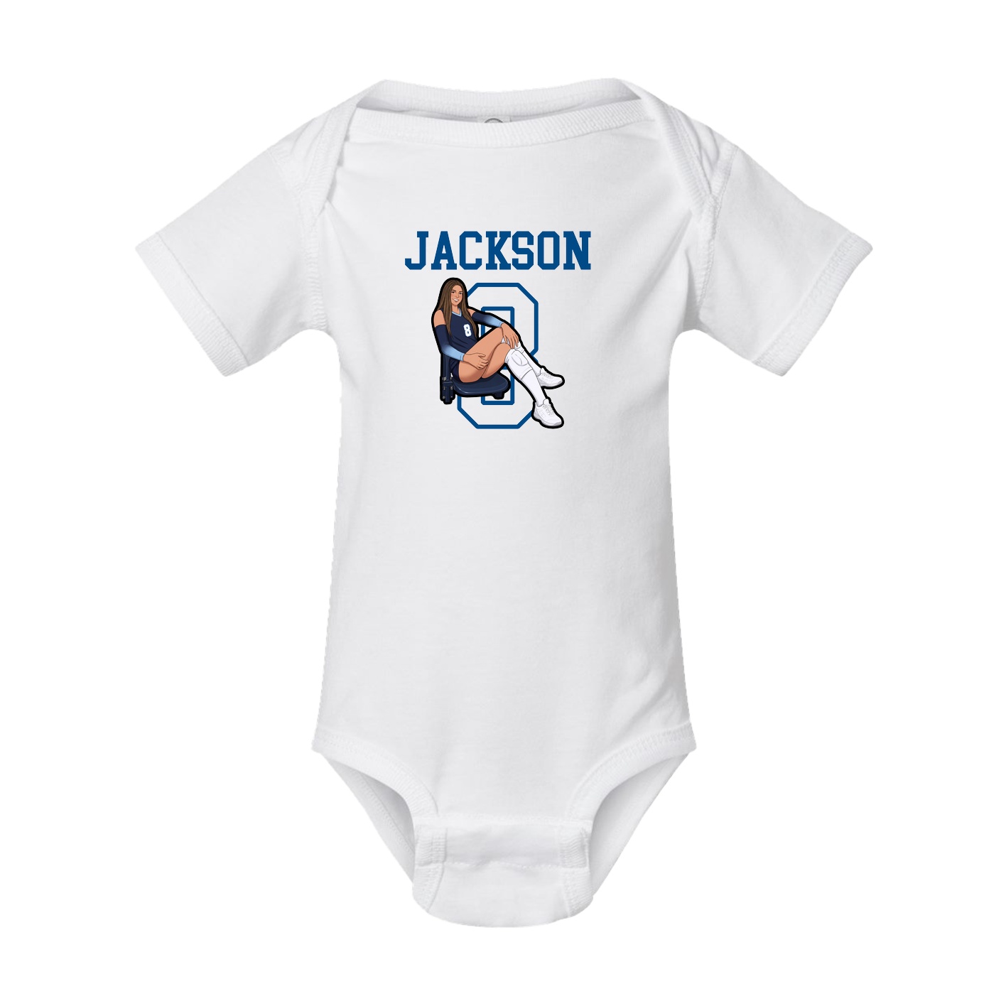 Baby Onesie — Shirsey in White