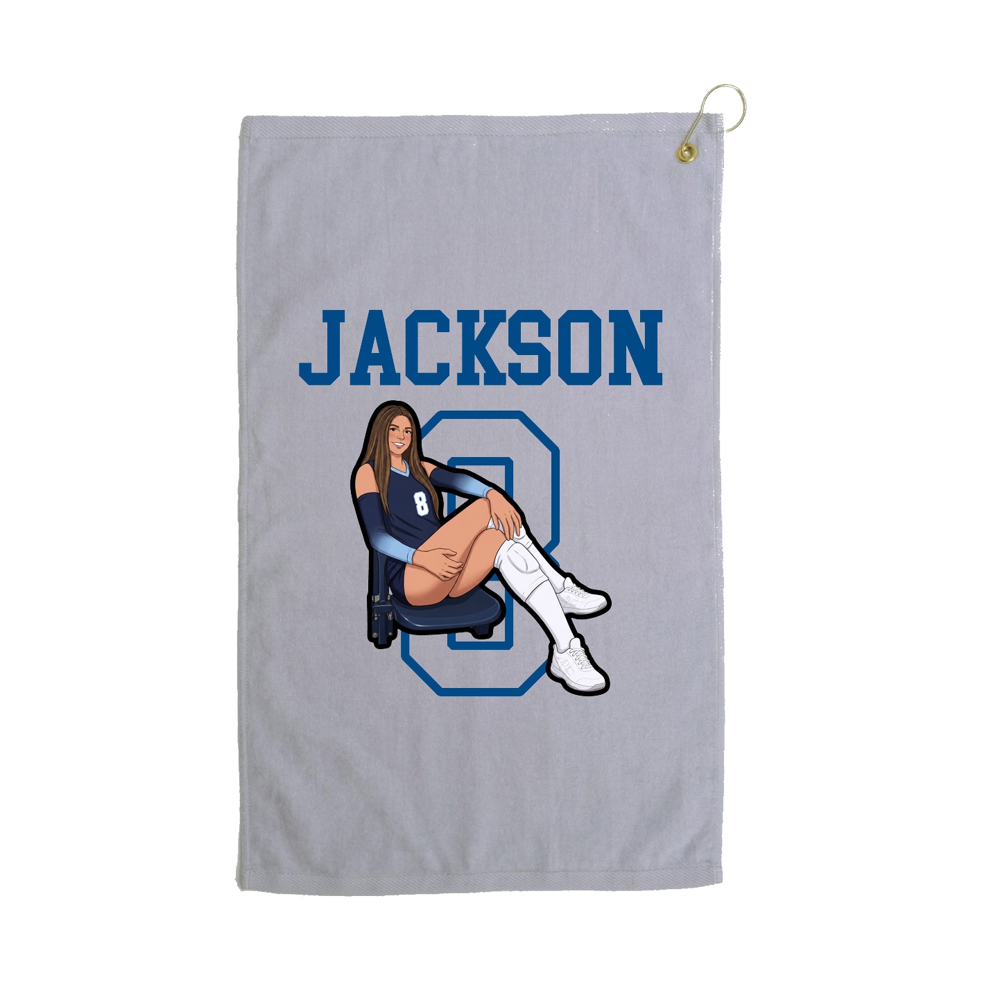 Golf Towel — Shirsey in Grey