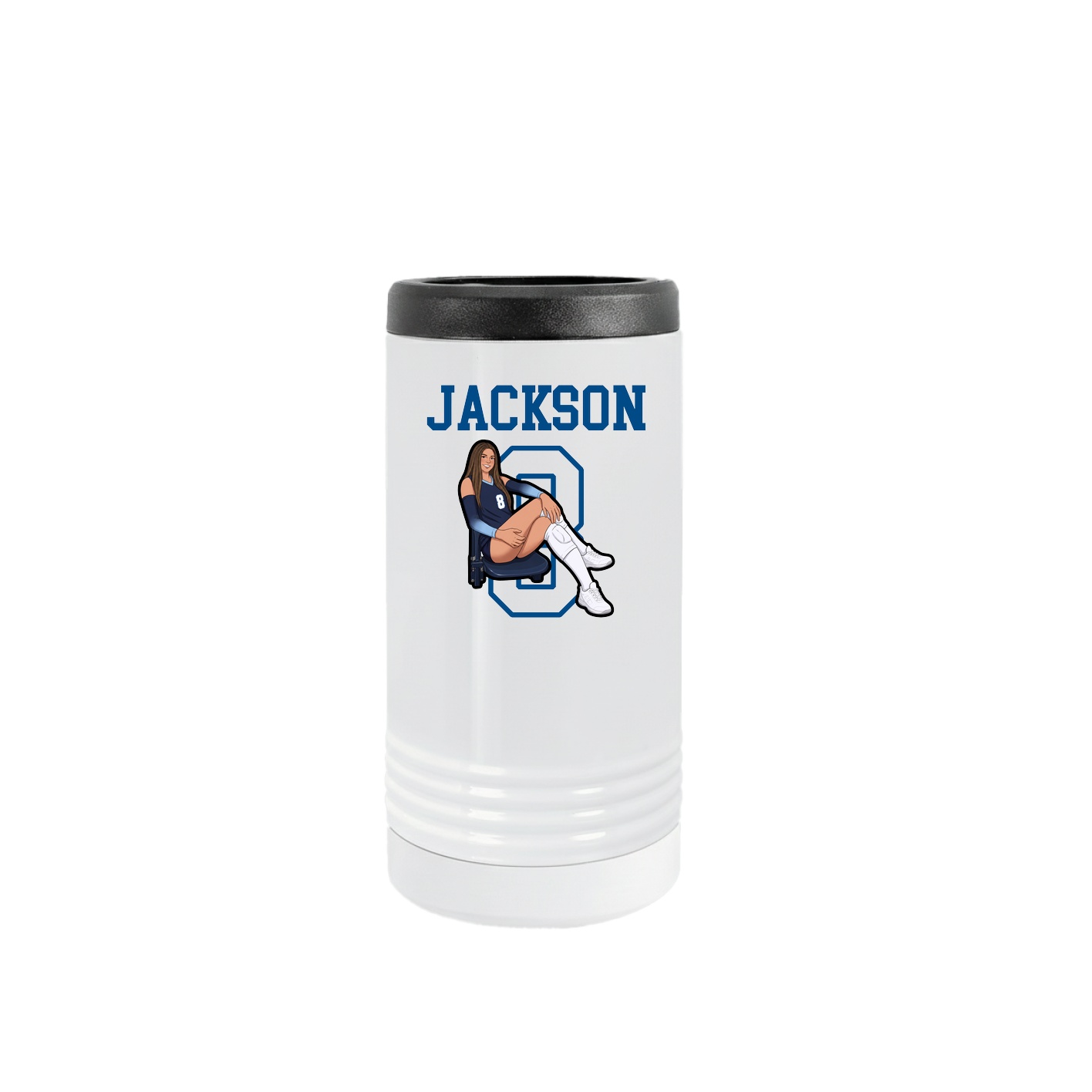 Slim Beverage Holder — Shirsey in White