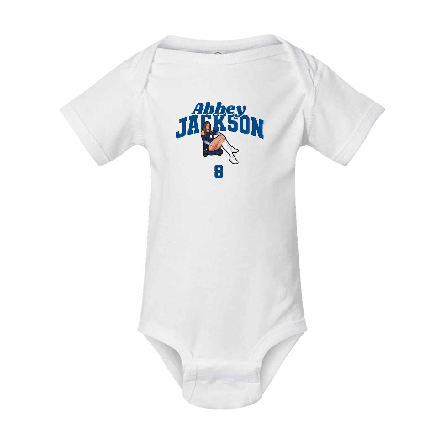 Baby Onesie — Signature Arch in White